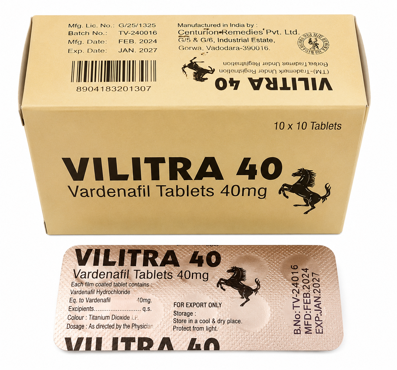 VARDENAFIL 40